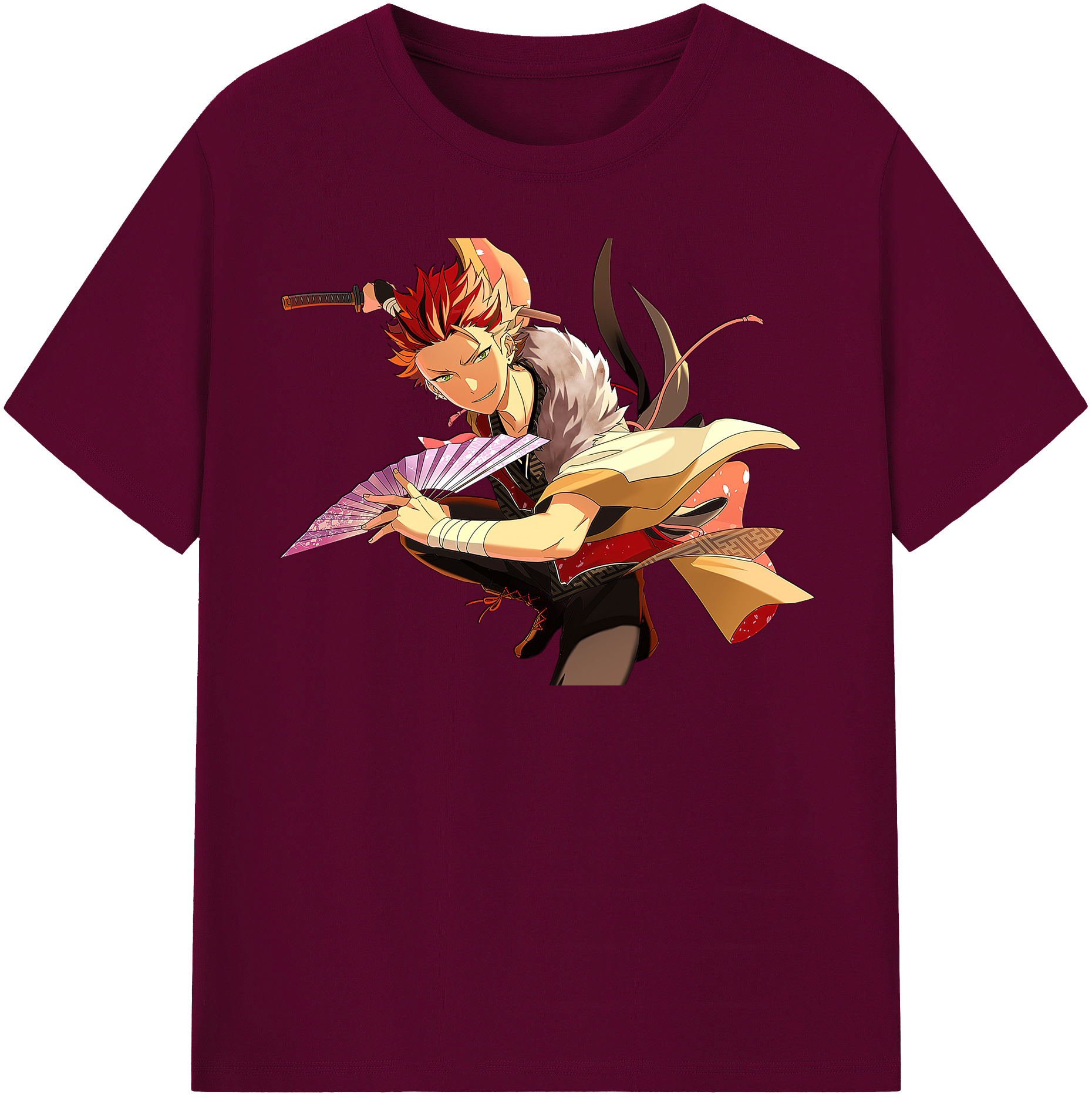 （画像用） あんさんぶるスターズ! Ensemble Stars レディースカジュアルプリントTシャツ（綿100％）